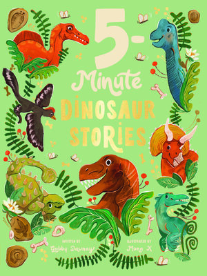 cover image of 5-Minute Dinosaur Stories